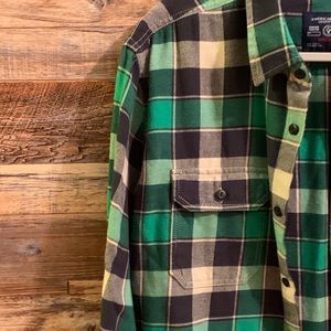 AMERICAN EAGLE FLANNEL ATHLETIC FIT